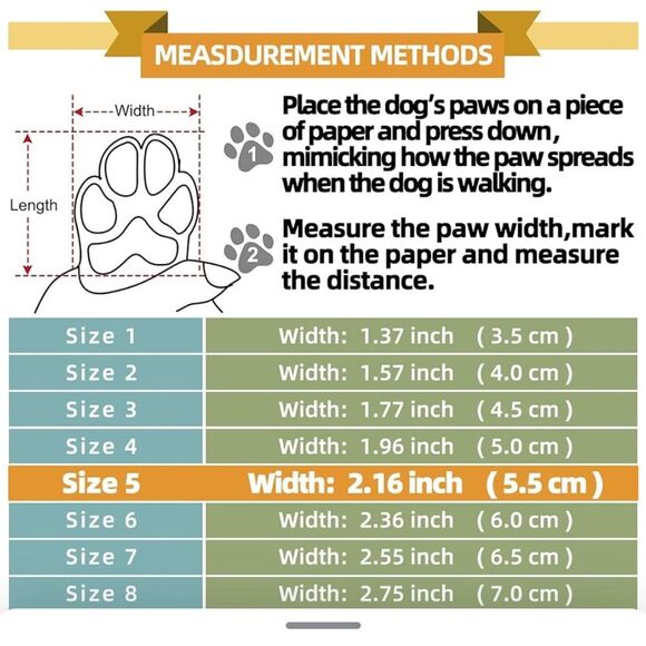 Pink and Cream Dog Shoes Hcpet Dog Boots for Large Dogs, Dog Shoes Size 6 - Picture 2 of 2